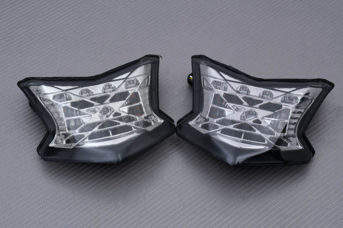 Luz de freno led con intermitentes integrados KAWASAKI Z650 / Z900 / Z H2 / NINJA 650 2017 - 2024