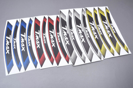 Stickers de llantas - Modelo con sigla 'TMAX'
