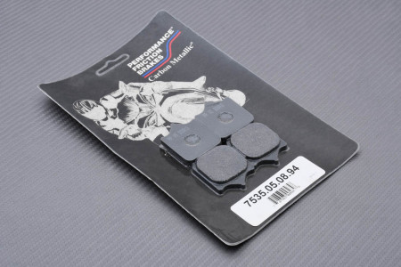 Satz Bremsbeläge Vorne-Hinten Carbonbremsen PFC Straße / Rennsport