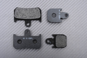 Satz Bremsbeläge Vorne Carbonbremsen PFC Straße / Track / Rennsport