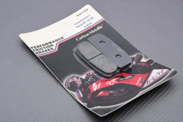 Satz Bremsbeläge Vorne-Hinten Carbonbremsen PFC Straße / Track
