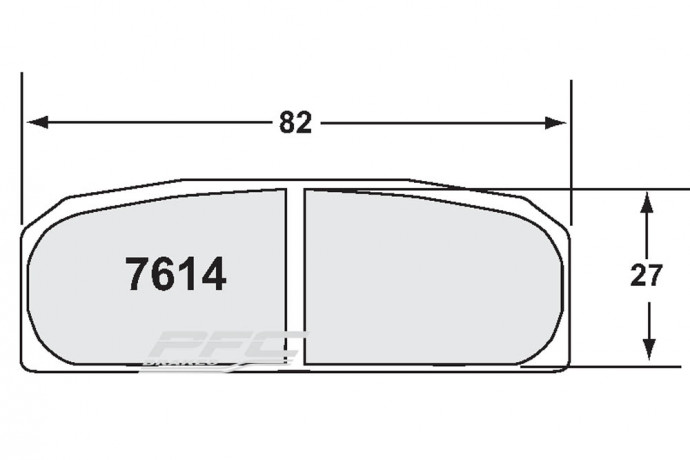 Satz Bremsbeläge Vorne-Hinten Carbonbremsen PFC Straße / Track Satz Bremsbeläge Vorne-Hinten Carbonbremsen PFC Straße / Track
