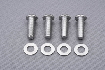 Tappi staffe poggia-piedi in alluminio KAWASAKI ZX10R 2008 - 2010