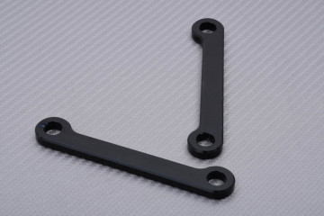 Sozius Fußrastenabdeckung Aluminium KAWASAKI ZX10R 2008 - 2010 Sozius Fußrastenabdeckung Aluminium KAWASAKI ZX10R 2008 - 2010
