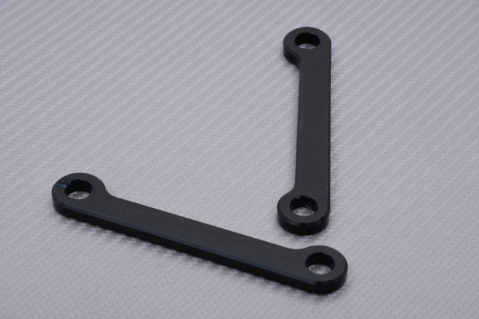 Sozius Fußrastenabdeckung Aluminium KAWASAKI ZX10R 2008 - 2010 Sozius Fußrastenabdeckung Aluminium KAWASAKI ZX10R 2008 - 2010