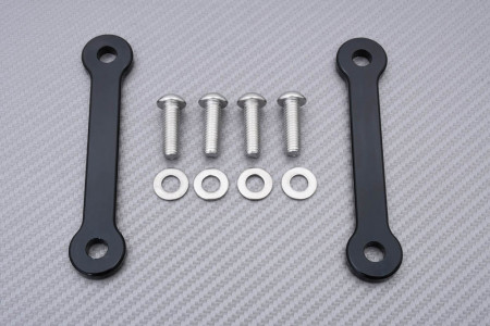 Obturateurs platines repose-pieds passager aluminium KAWASAKI ZX10R 2011 - 2022