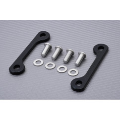 Obturadores estriberas reposapiés de pasajero de aluminio SUZUKI GSR / GSXS 750 / GSX250R 2011 - 2021