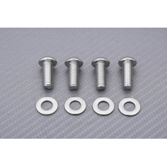 Obturadores estriberas reposapiés de pasajero de aluminio SUZUKI GSR / GSXS 750 / GSX250R 2011 - 2021