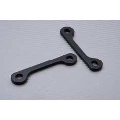 Obturadores estriberas reposapiés de pasajero de aluminio SUZUKI GSR / GSXS 750 / GSX250R 2011 - 2021