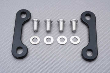 Obturadores estriberas reposapiés de pasajero de aluminio SUZUKI GSXR 600 / 750 2008 - 2017