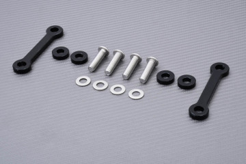 Obturadores estriberas reposapiés de pasajero de aluminio SUZUKI GSXR 1000 2009 - 2016