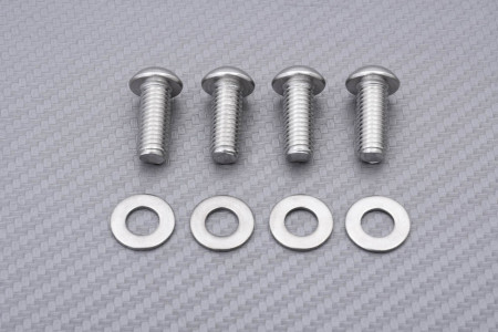 Obturateurs platines repose-pieds passager aluminium SUZUKI GSXR 1000 2005 - 2006