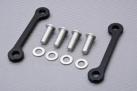Obturadores estriberas reposapiés de pasajero de aluminio SUZUKI SV / SVS 650 / 1000 2003 - 2012
