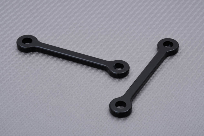 Obturadores estriberas reposapiés de pasajero de aluminio SUZUKI GSXR 1000 / R 2017 - 2022
