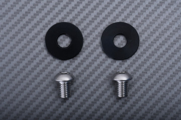 Sozius Fußrastenabdeckung Aluminium HONDA CBR 650 / CB650R / CB300R / CB125R 2018 - 2022