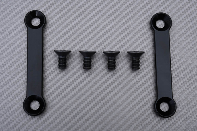 Obturadores estriberas reposapiés de pasajero de aluminio KAWASAKI Ninja 250 / 400 / Z250 / Z400 2018 - 2023 Obturadores estriberas reposapiés de pasajero de aluminio KAWASAKI Ninja 250 / 400 / Z250 / Z400 2018 - 2023