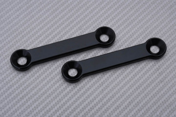 Obturadores estriberas reposapiés de pasajero de aluminio KAWASAKI Ninja 250 / 400 / Z250 / Z400 2018 - 2023