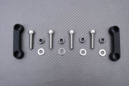 Obturadores estriberas reposapiés de pasajero de aluminio YAMAHA YZF R6 / R7 2017 - 2022