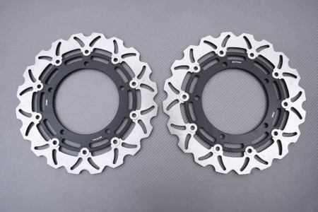 Paire de disques avant wave 330 mm KAWASAKI NINJA H2 / H2R 2015 - 2021