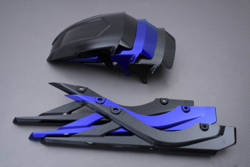 Garde boue arrière avec pare chaîne YAMAHA YZF R3 / MT03 2015 - 2022