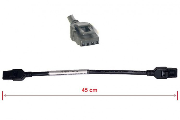 Dynojet CAN Link Cable 45 cm Male to Male for Power Commander REF : 76950143 Dynojet CAN Link Cable 45 cm Male to Male for Power Commander REF : 76950143