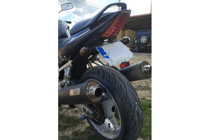 Portatarga specifico AVDB SUZUKI SV / SVS 650 / 1000 2003 - 2012