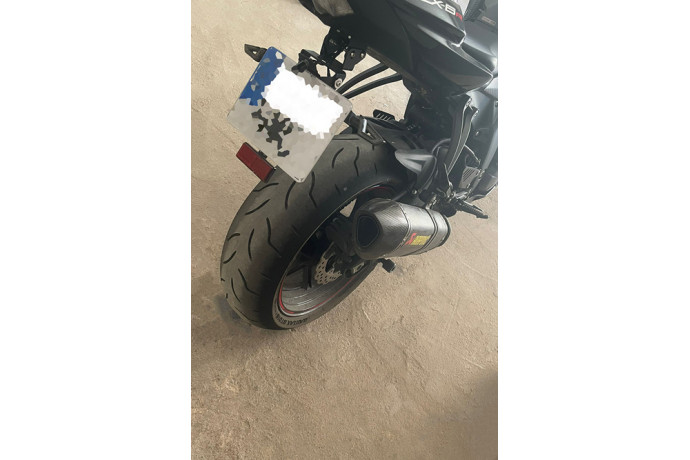 Support de plaque KAWASAKI ZX6R / ZX10R 2008 - 2018