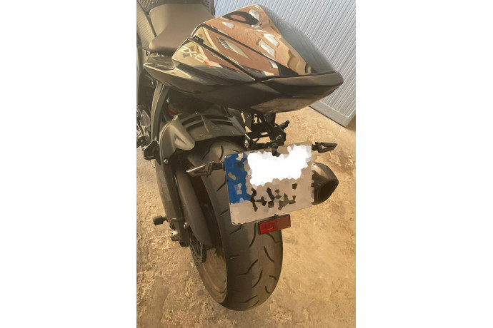 Support de plaque KAWASAKI ZX6R / ZX10R 2008 - 2018