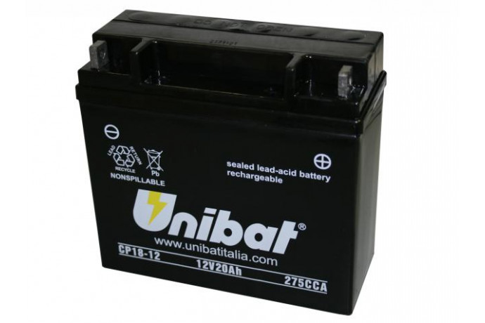 UNIBAT battery CP18-12 series FA Type 51913 UNIBAT battery CP18-12 series FA Type 51913