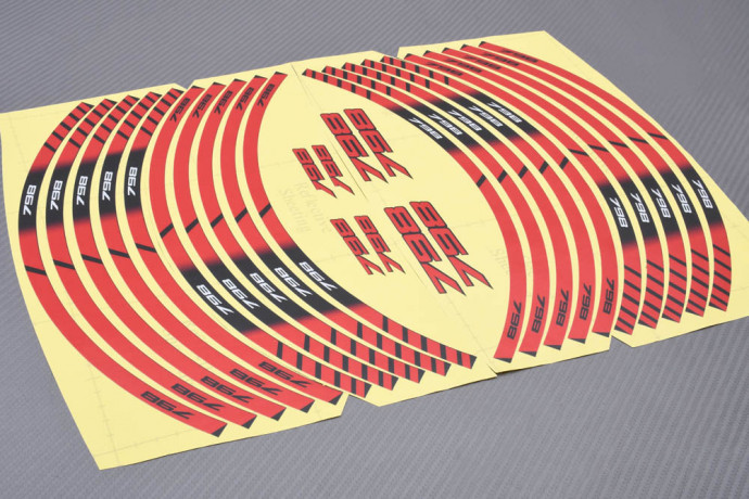 Stickers de llantas Racing - Modelo 798 Stickers de llantas Racing - Modelo 798