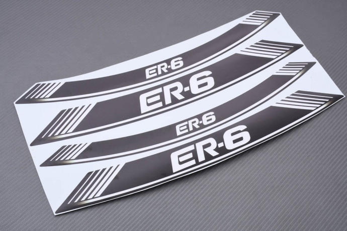 Liserets Intérieur de jantes - Modèle siglé ' ER6 '
