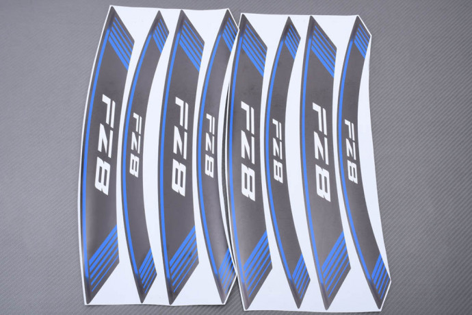 Inner Wheel Rims Stickers - ' FZ8 ' Model Inner Wheel Rims Stickers - ' FZ8 ' Model
