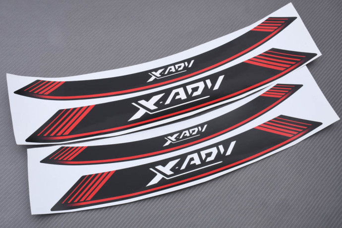 Stickers de llantas - Modelo con sigla ' XADV ' Stickers de llantas - Modelo con sigla ' XADV '