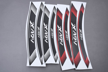 Stickers de llantas - Modelo con sigla ' XADV '
