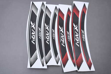 Stickers de llantas - Modelo con sigla ' XADV '