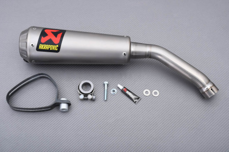 Escape AKRAPOVIC / SLIP-ON LINE Titanio HONDA MSX 125 / GROM 2013 - 2015