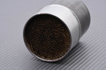 Echappement AKRAPOVIC / SLIP-ON LINE Titane KAWASAKI VERSYS 650 2007 - 2014