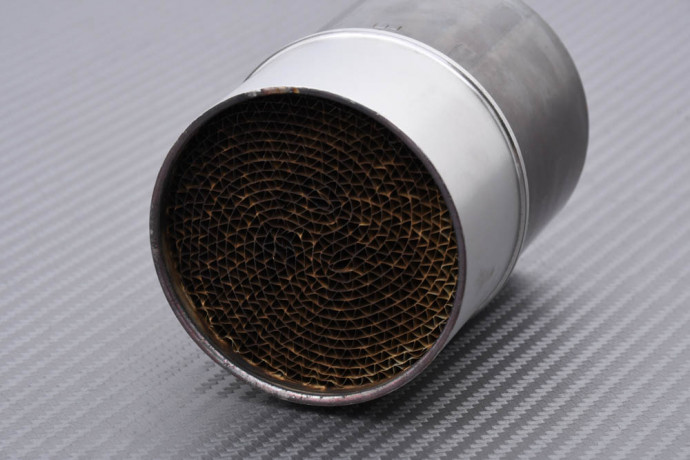 Escape AKRAPOVIC / SLIP-ON LINE Titanio KAWASAKI VERSYS 650 2007 - 2014