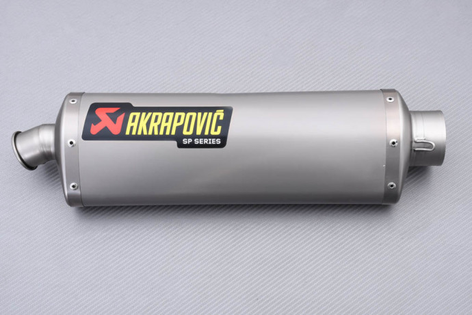 Escape AKRAPOVIC / SLIP-ON LINE Titanio KAWASAKI VERSYS 650 2007 - 2014