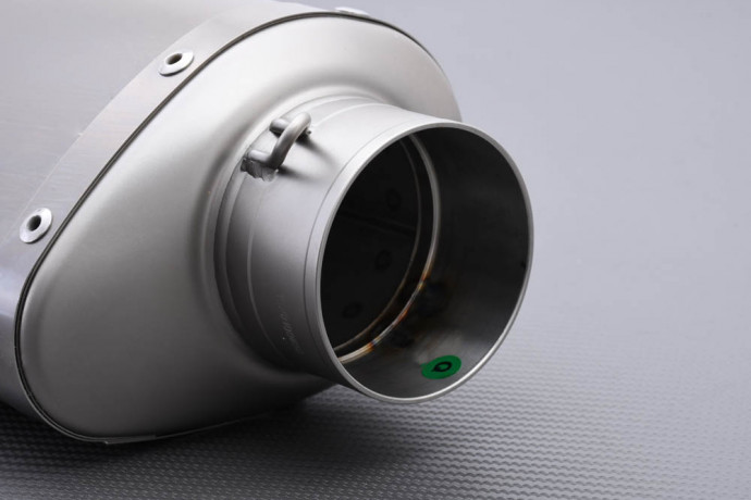 Escape AKRAPOVIC / SLIP-ON LINE Titanio KAWASAKI VERSYS 650 2007 - 2014