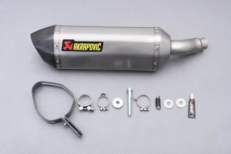 Echappement AKRAPOVIC / SLIP-ON LINE Titane KAWASAKI Z250 / Z300 2013 - 2016