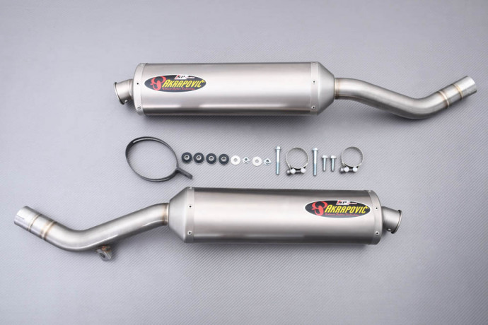 Echappement AKRAPOVIC / SLIP-ON SP SERIES LINE Titane KAWASAKI Z 1000 2003 - 2006