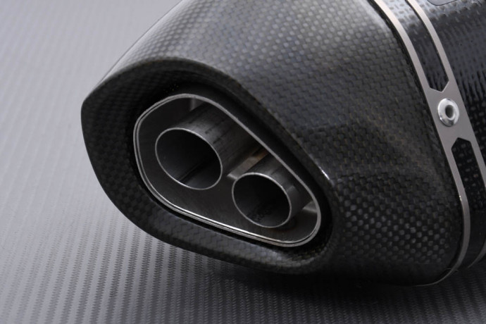 Escape AKRAPOVIC / SLIP-ON LINE Carbono SUZUKI SV 650 / X 2016 - 2022 Escape AKRAPOVIC / SLIP-ON LINE Carbono SUZUKI SV 650 / X 2016 - 2022