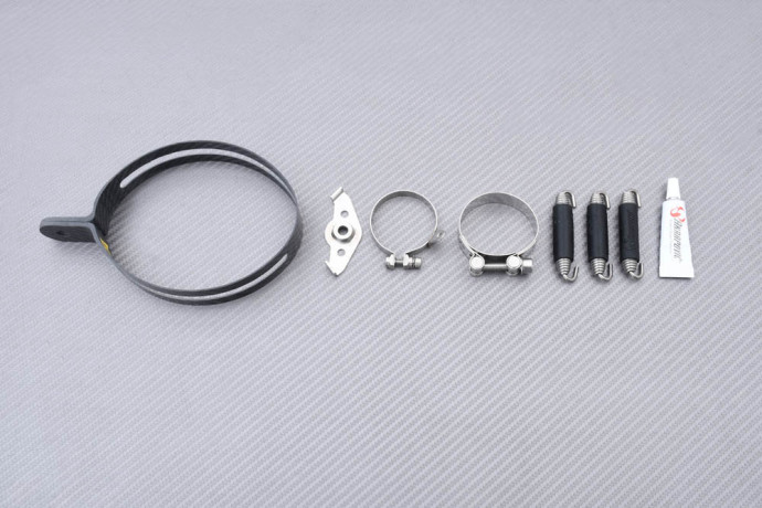 AKRAPOVIC Auspuff / SLIP-ON LINE Titan SUZUKI GSXR 1000 2005 - 2006