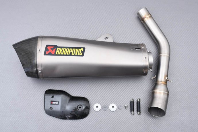 Echappement AKRAPOVIC / SLIP-ON LINE Titane TRIUMPH TIGER 800 XC / XR 2011 - 2016