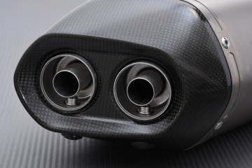 Echappement AKRAPOVIC / SLIP-ON LINE Titane TRIUMPH TIGER 800 XC / XR 2011 - 2016