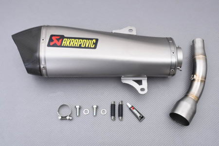 Echappement AKRAPOVIC / SLIP-ON LINE Titane YAMAHA XMAX / MAJESTY / EVOLIS 400 2007 - 2016