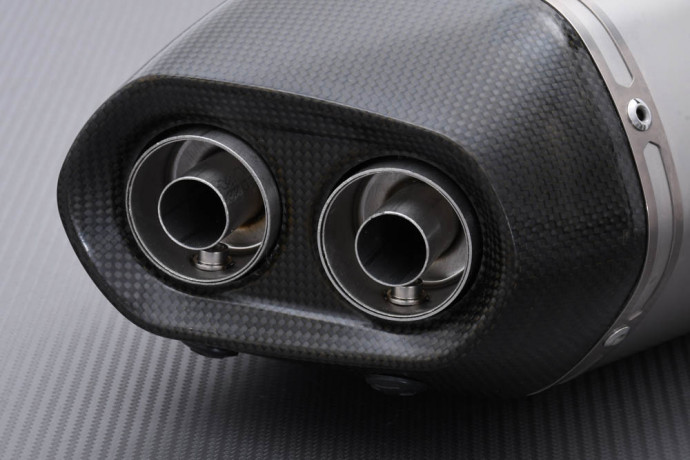 Echappement AKRAPOVIC / SLIP-ON LINE Titane YAMAHA XMAX / MAJESTY / EVOLIS 400 2007 - 2016