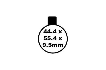 Coppia pastiglie freno EBC FA027 Utilizzo strada