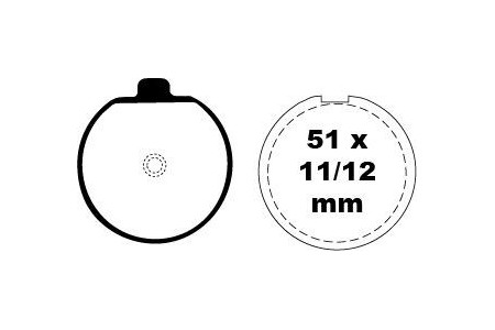 Coppia pastiglie freno EBC FA035 Utilizzo strada